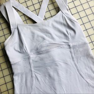 LuluLemon White Active Tank